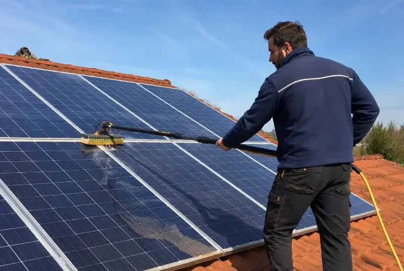 Nettoyage et entretien de panneaux solaires à Bouaye