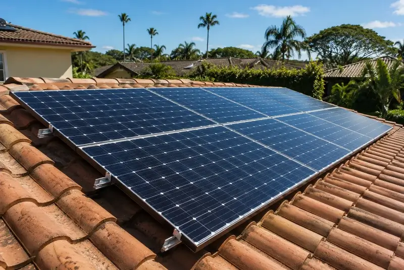 Installation de panneaux solaires à Bouaye